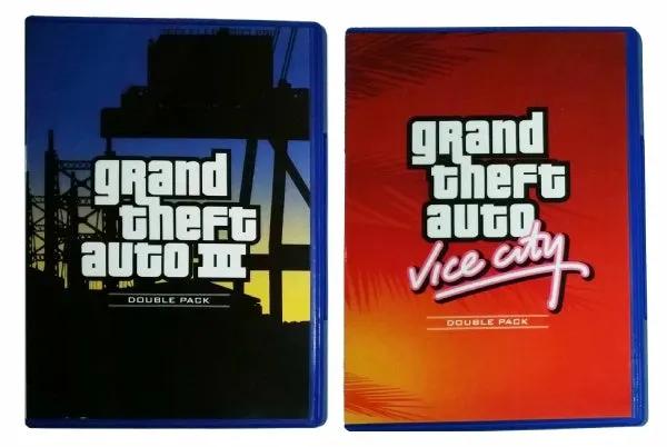 Game | Sony PlayStation PS2 | Grand Theft Auto Double Pack Physical Video Games Game Sony