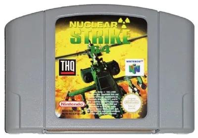 Game | Nintendo N64 | Nuclear Strike Physical Video Games Game Nintendo