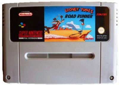 Game | Super Nintendo SNES | Looney Tunes Road Runner Physical Video Games Game Nintendo