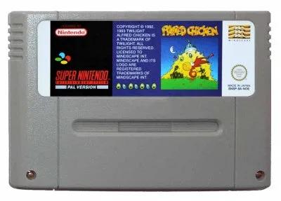 Game | Super Nintendo SNES | Alfred Chicken Physical Video Games Game Nintendo