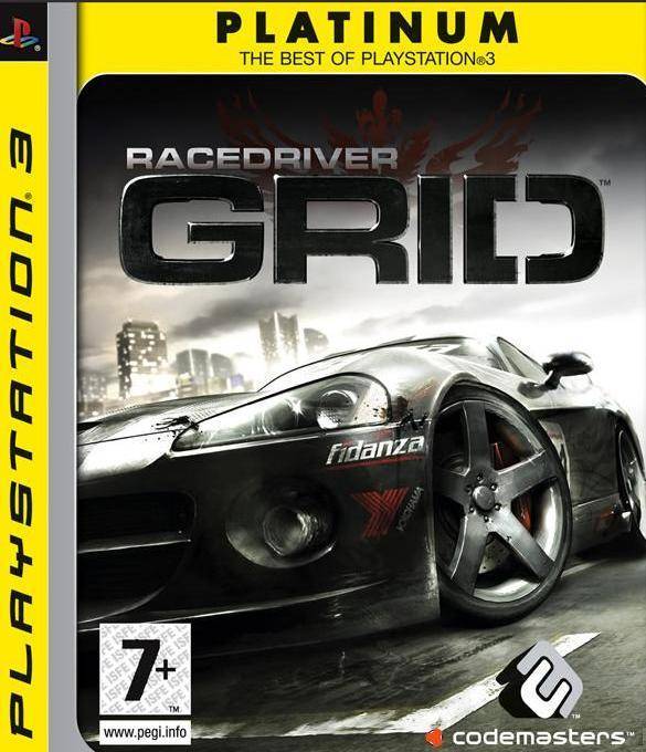 Game | Sony PlayStation PS3 | Race Driver: GRID (Platinum)
