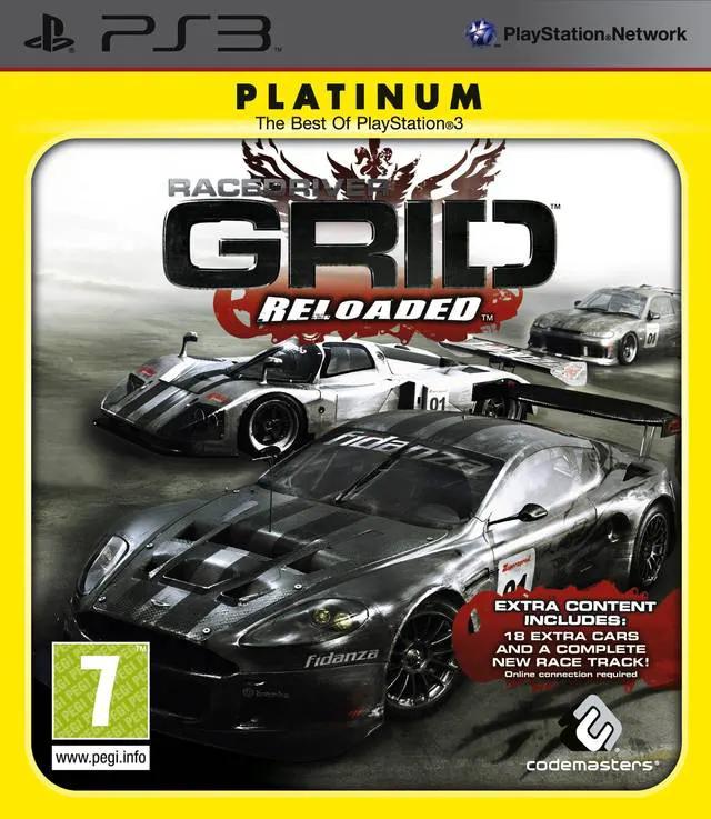 Game | Sony PlayStation PS3 | Racedriver GRID: Reloaded (Platinum) Physical Video Games Game Sony