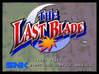 Game | SNK Neo Geo AES | Last Blade NGH-234