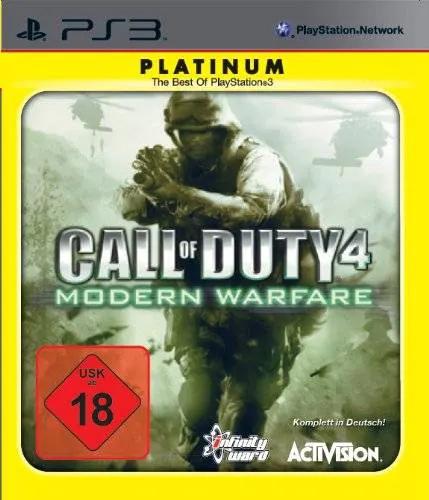 Game | Sony PlayStation PS3 | Call Of Duty 4: Modern Warfare (Platinum) Physical Video Games Game Sony
