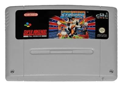 Game | Super Nintendo SNES | World Cup Striker Physical Video Games Game Nintendo