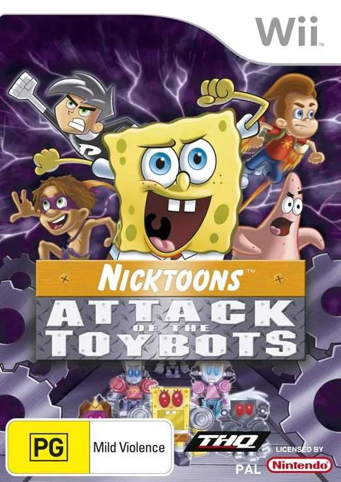 Game | Nintendo Wii | Nicktoons Attack Of The Toybots Physical Video Games Game Nintendo