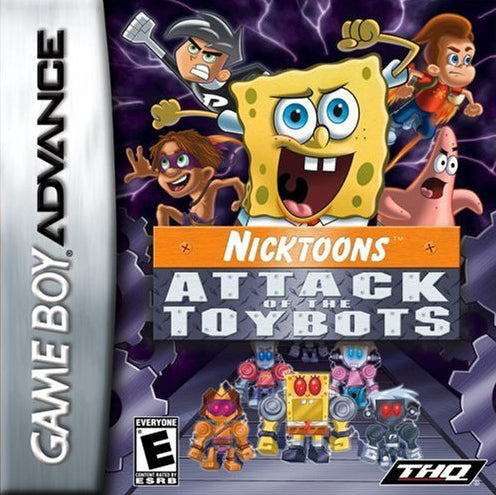 Game | Nintendo Game Boy Advance GBA | Nicktoons Attack Of The Toybots