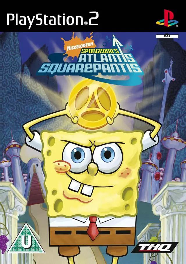Game | Sony PlayStation PS2 | SpongeBob's Atlantis Squarepantis Physical Video Games Game Sony