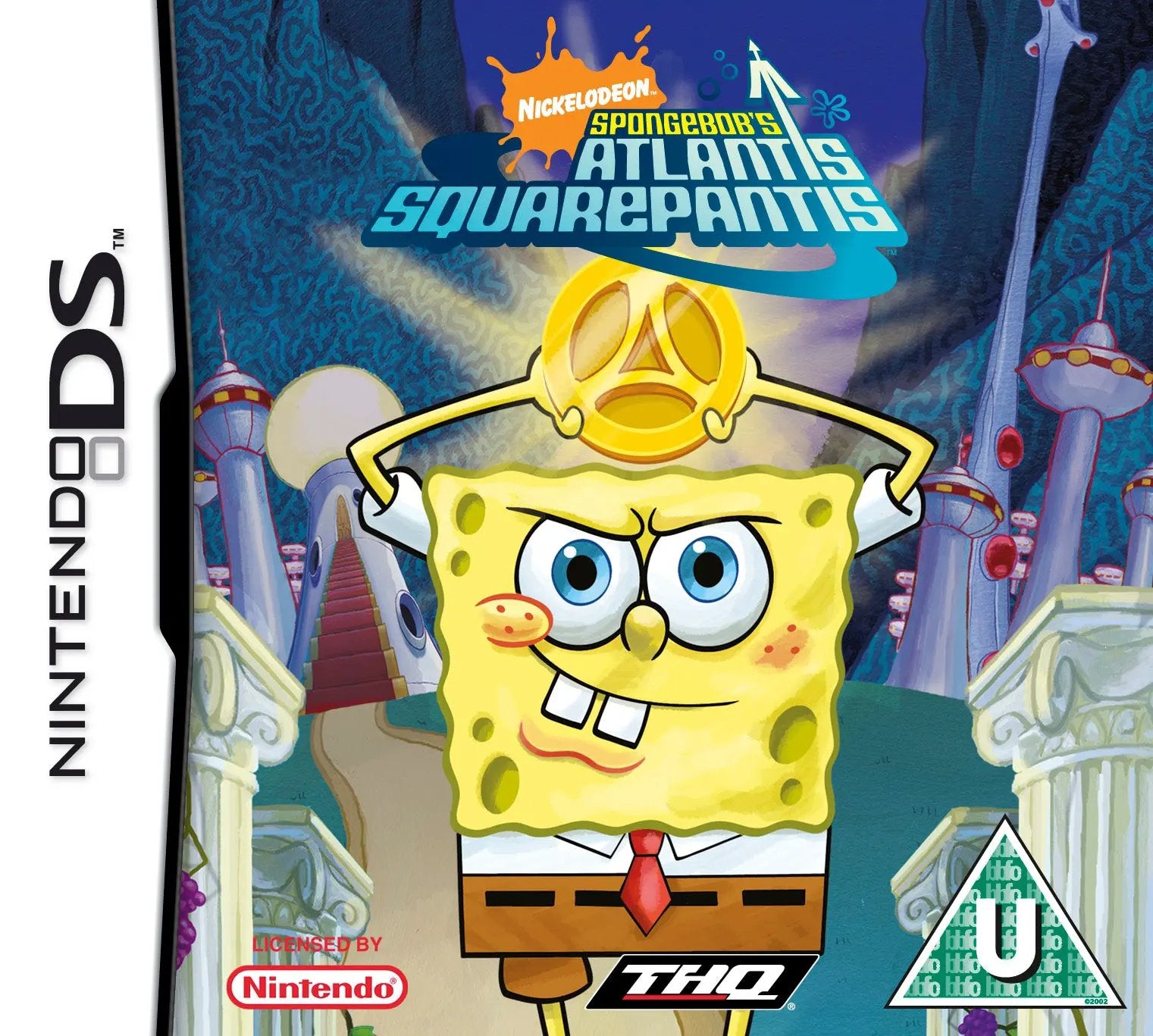 Game | Nintendo DS | SpongeBob's Atlantis SquarePantis Physical Video Games Game Nintendo