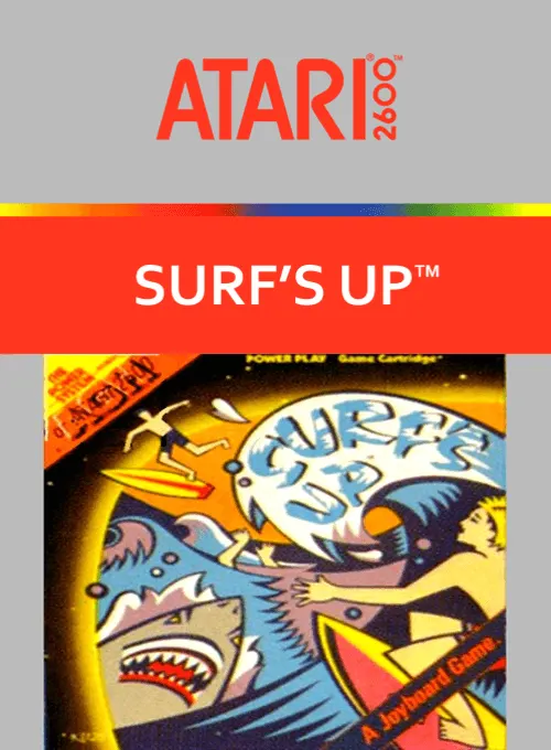 Game | Atari 2600 | Surf's Up Physical Video Games Game Atari
