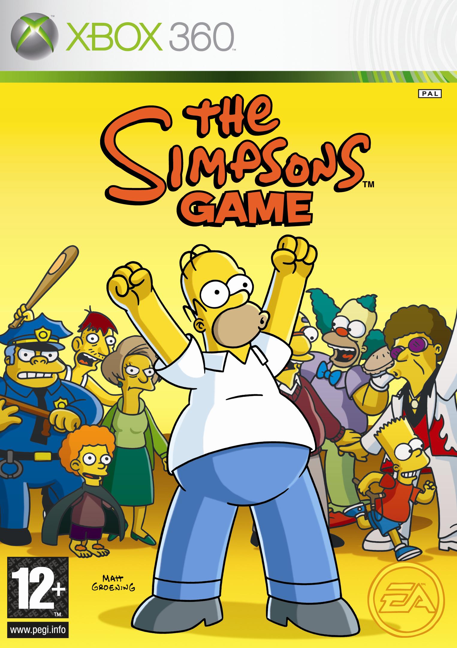 Game | Xbox 360 | The Simpsons Game