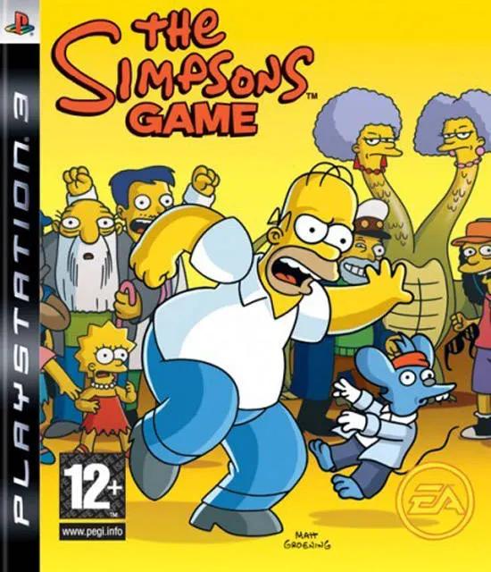 Game | Sony PlayStation PS3 | The Simpsons Game Physical Video Games Game Sony