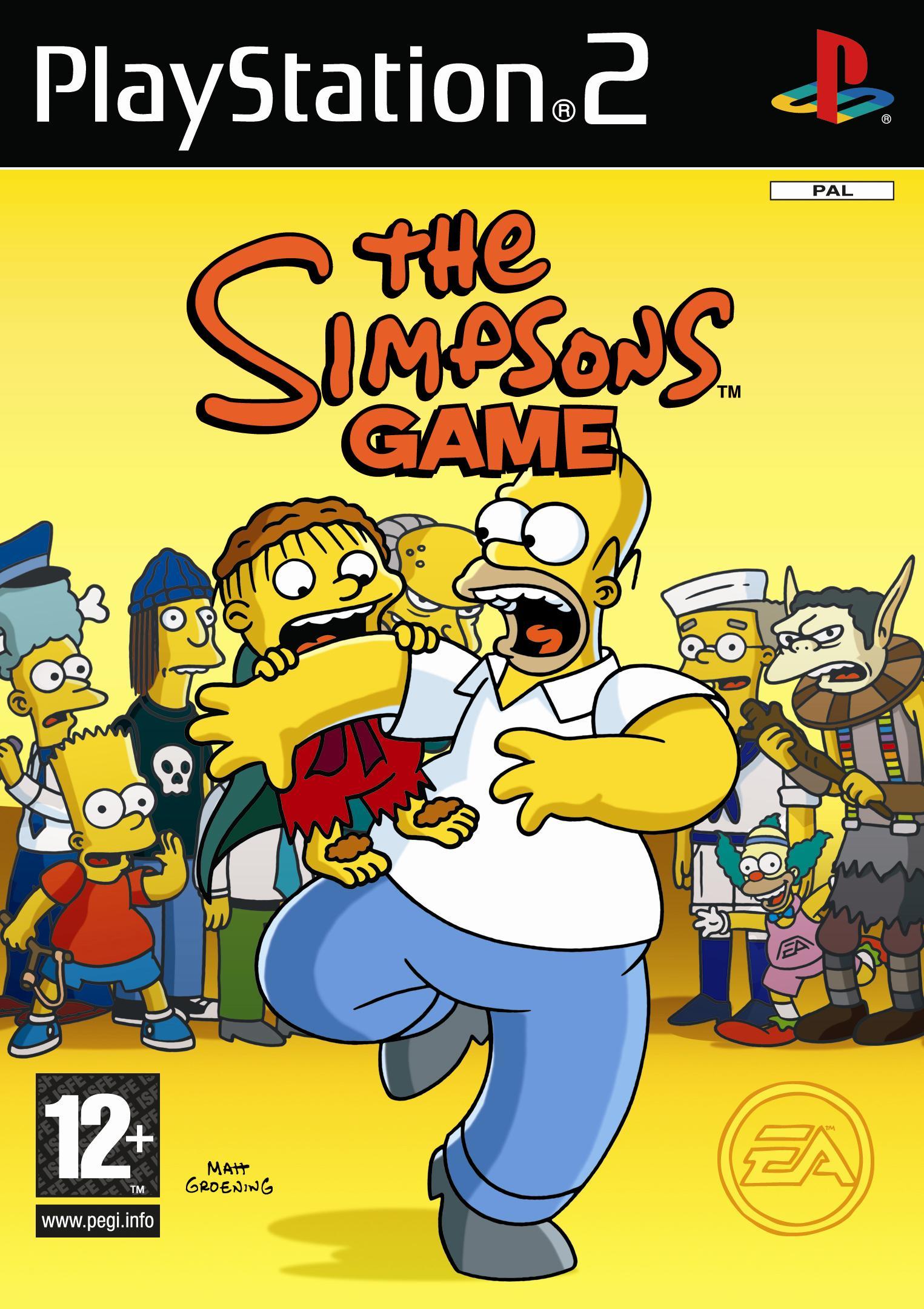 Game | Sony PlayStation PS2 | The Simpsons Game