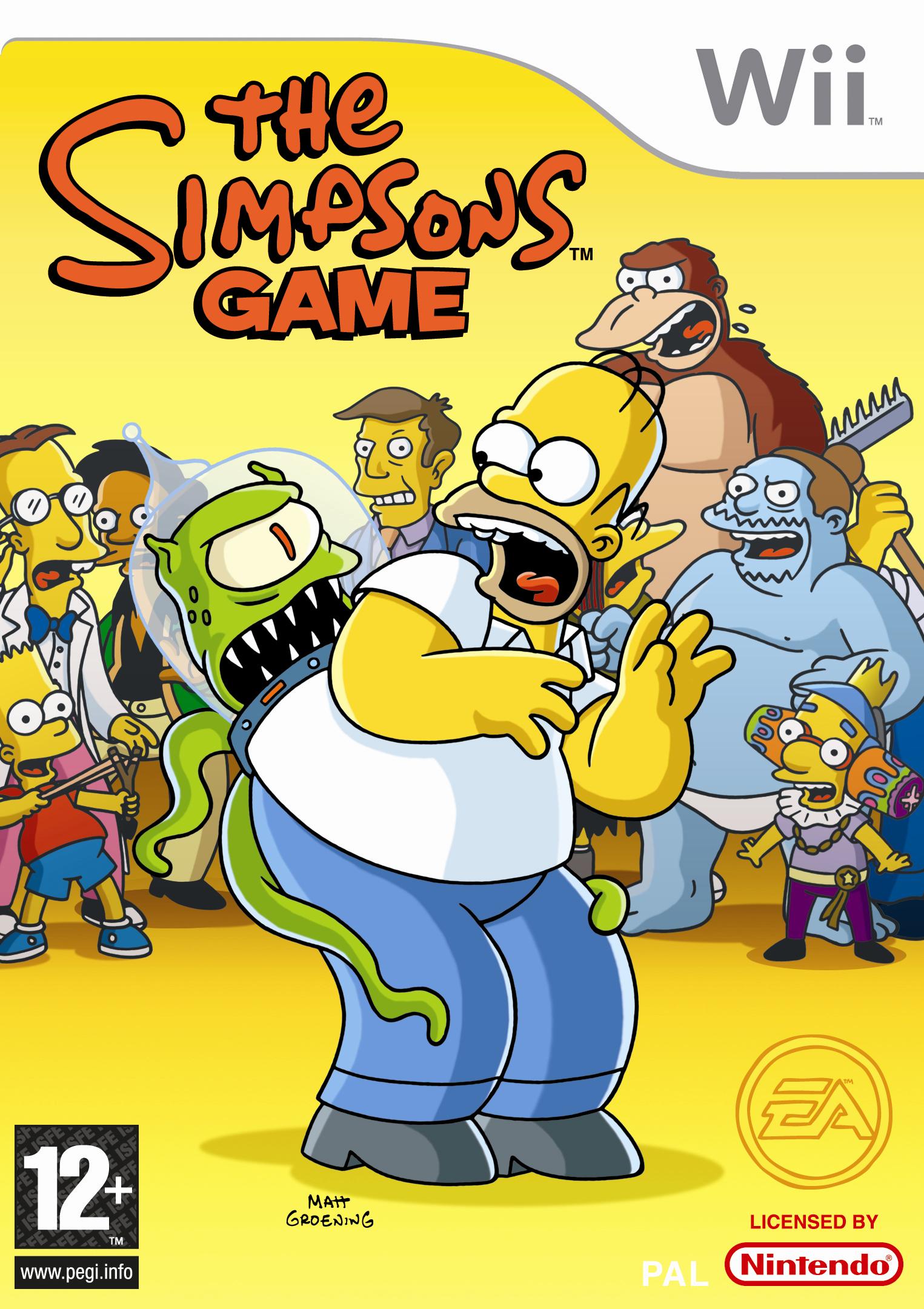 Game | Nintendo Wii | The Simpsons Game