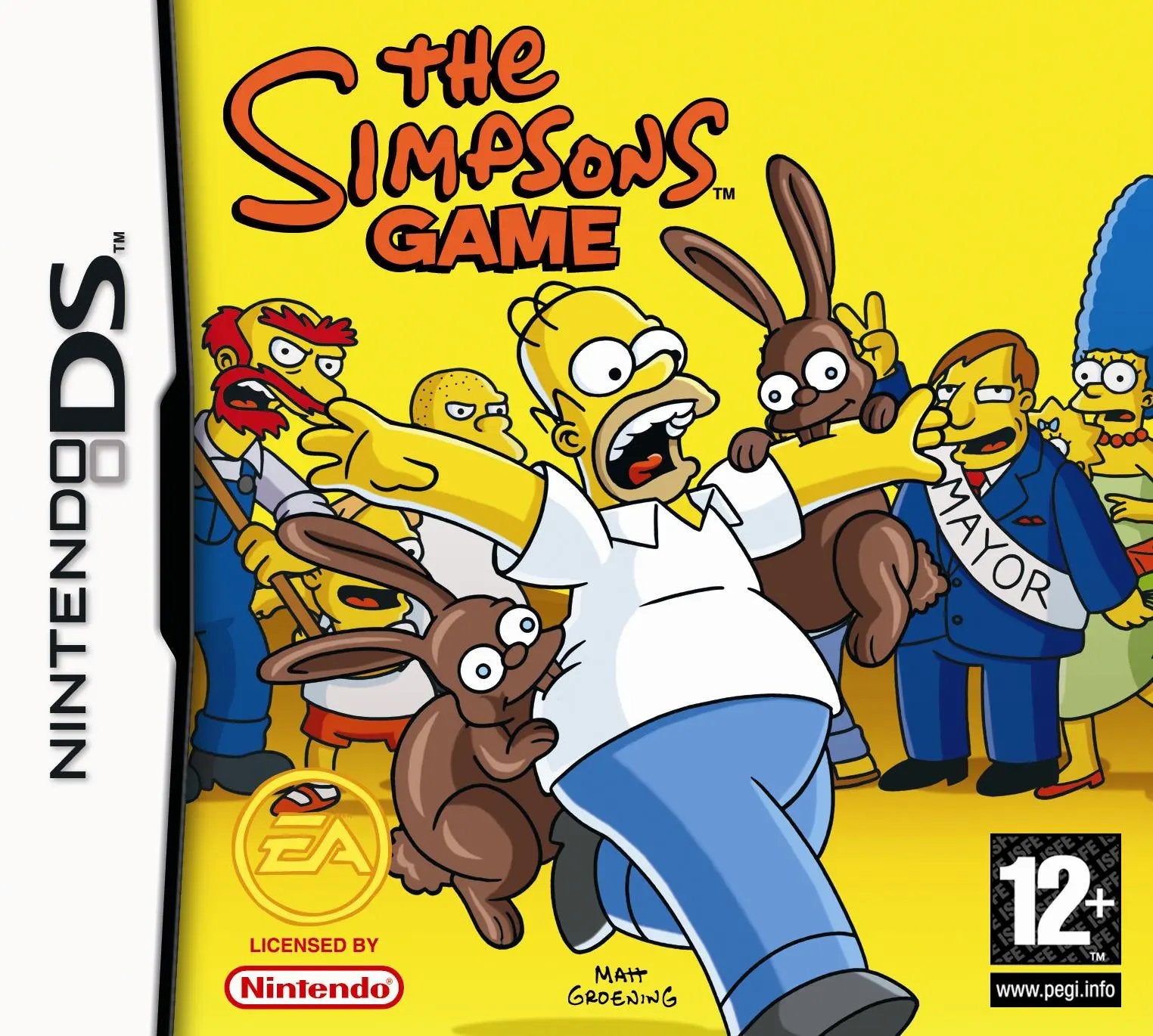 Game | Nintendo DS | The Simpsons Game Physical Video Games Game Nintendo