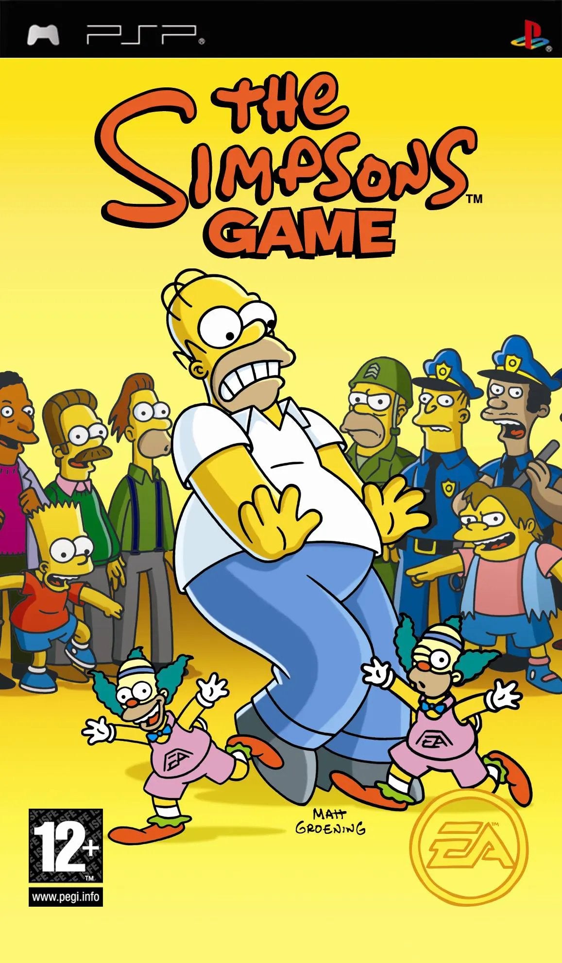Game | Sony PSP | The Simpsons Game Physical Video Games Game Sony