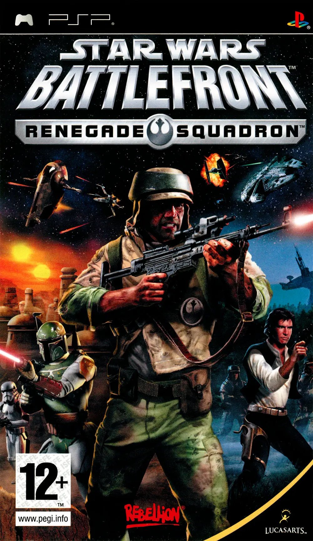 Game | Sony PSP | Star Wars Battlefront: Renegade Squadron Physical Video Games Game Sony