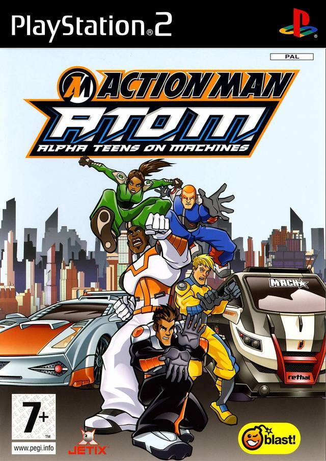 Game | Sony PlayStation PS2 | Action Man A.T.O.M: Alpha Teens On Machines