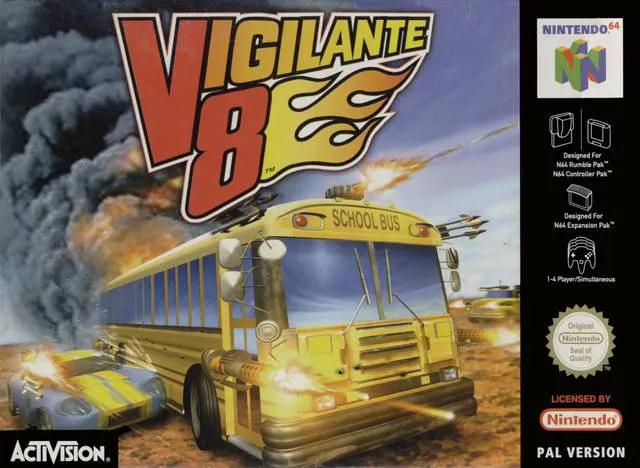 Game | Nintendo N64 | Vigilante 8 2nd Offense Physical Video Games Game Nintendo