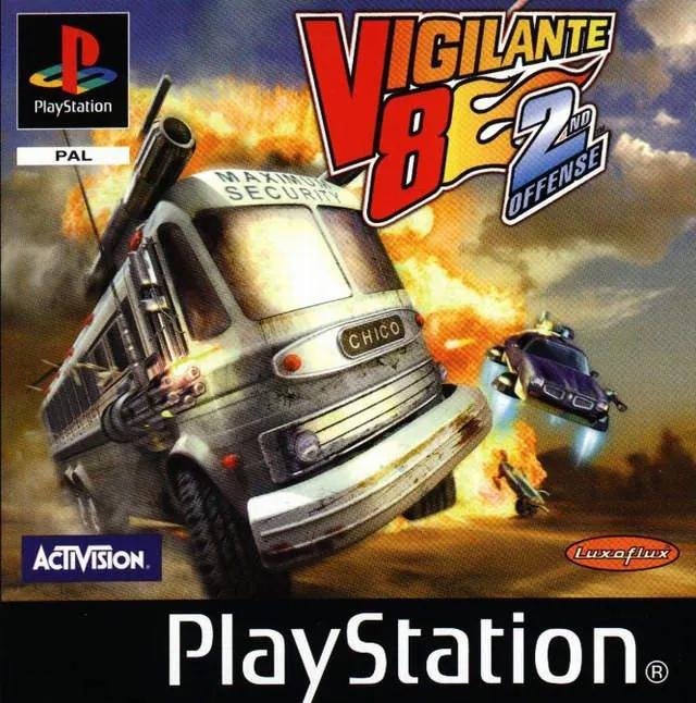 Game | Sony PlayStation PS1 | Vigilante 8 2nd Offense Physical Video Games Game Sony