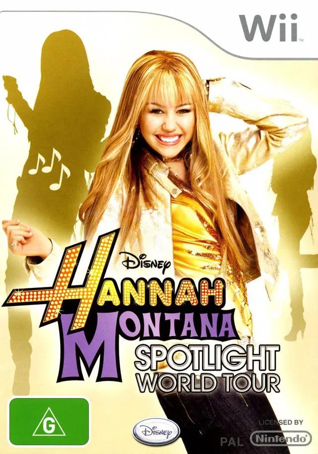 Game | Nintendo Wii | Hannah Montana: Spotlight World Tour Physical Video Games Game Nintendo