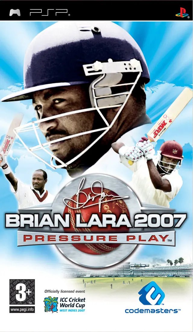 Game | Sony PSP | Brian Lara 2007 Pressure Play Physical Video Games Game Sony