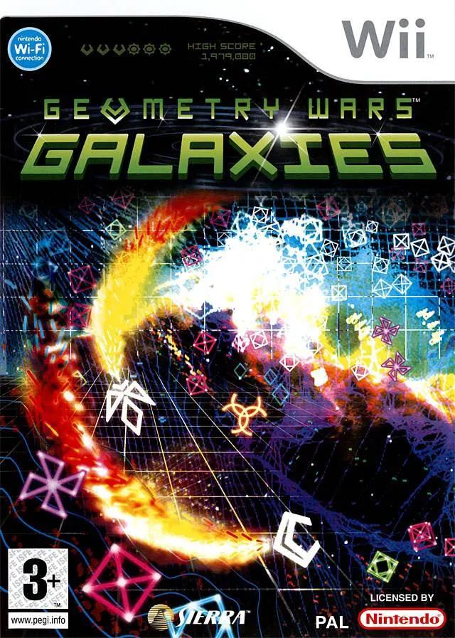 Game | Nintendo Wii | Geometry Wars: Galaxies Physical Video Games Game Nintendo