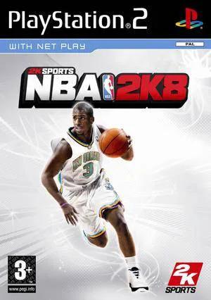 Game | Sony PlayStation PS2 | NBA 2K8 Physical Video Games Game Sony