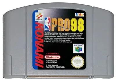 Game | Nintendo N64 | NBA Pro 98 Physical Video Games Game Nintendo