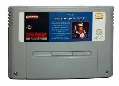 Game | Super Nintendo SNES | Terminator Physical Video Games Game Nintendo