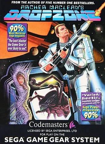 Game | Sega Game Gear | Archer Maclean's Dropzone Physical Video Games Game Sega