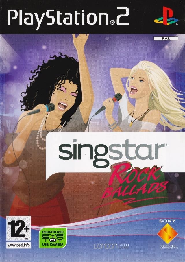 Game | Sony PlayStation PS2 | Singstar Rock Ballads