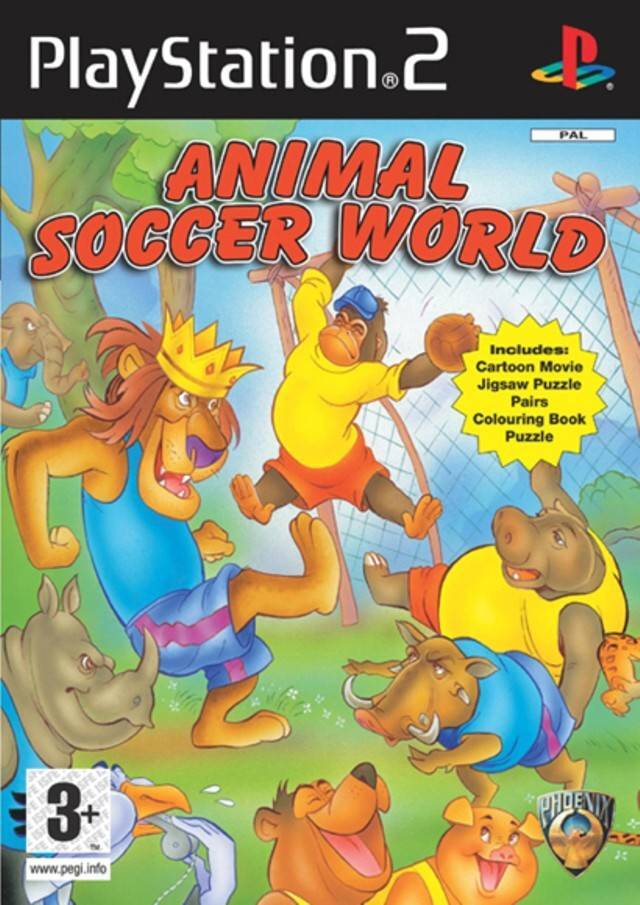 Game | Sony PlayStation PS2 | Animal Soccer World