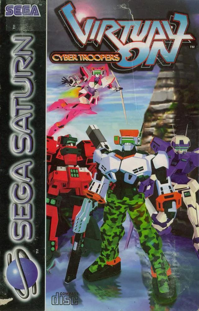 Game | Sega Saturn | Virtual On: Cyber Troopers Physical Video Games Game Sega