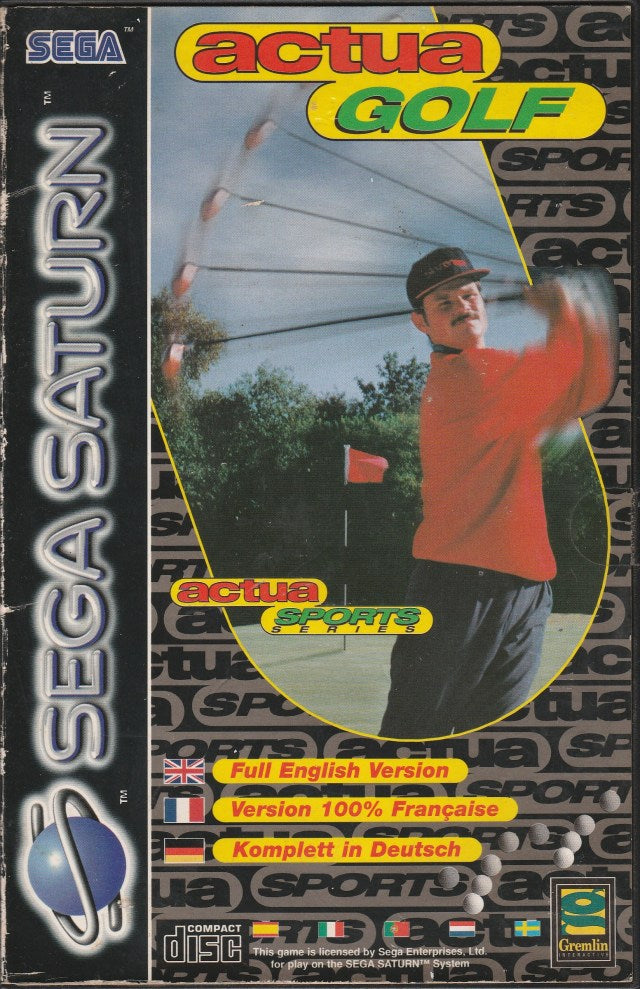 Game | Sega Saturn | Actua Golf