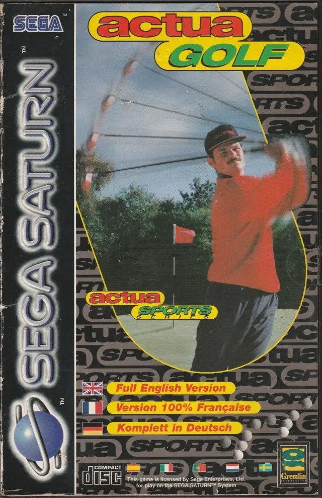 Game | Sega Saturn | Actua Golf Physical Video Games Game Sega
