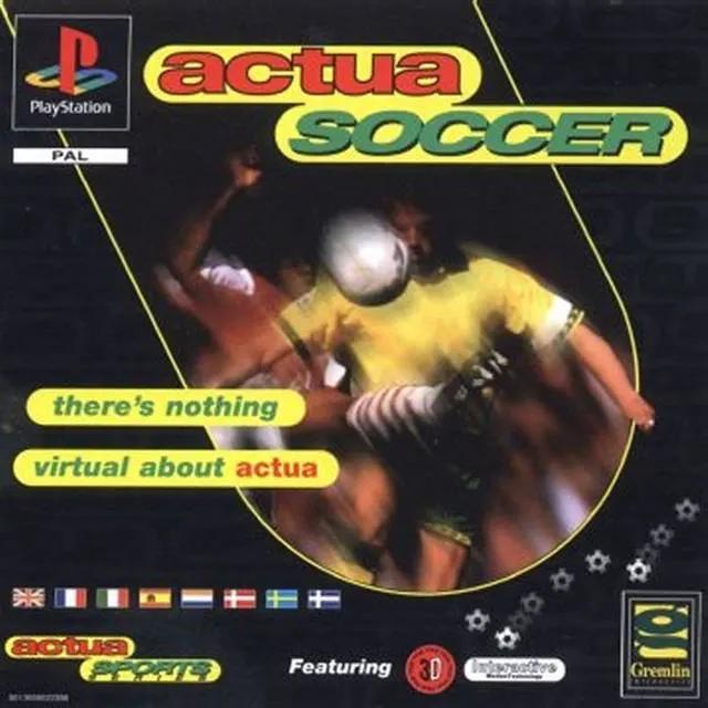 Game | Sony PlayStation PS1 | Actua Soccer Club Edition Physical Video Games Game Sony