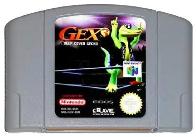 Game | Nintendo N64 | Gex 3: Deep Cover Gecko Physical Video Games Game Nintendo