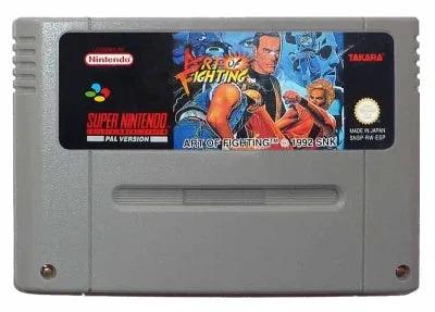 Game | Super Nintendo SNES | Art Of Fighting Physical Video Games Game Nintendo
