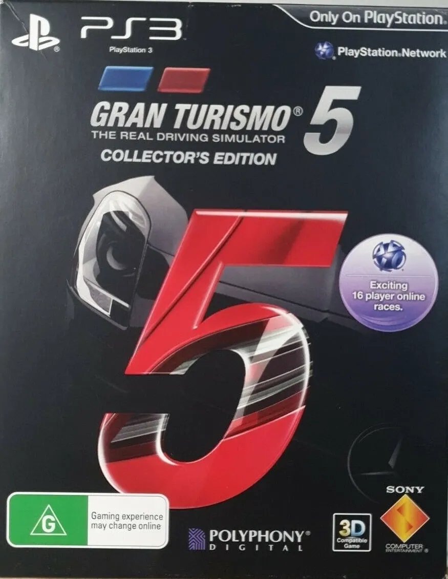 Game | Sony PlayStation PS3 | Gran Turismo 5 (Collector's Edition) Physical Video Games Game Sony