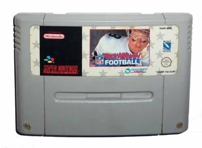 Game | Super Nintendo SNES | Troy Aikman NFL Football Physical Video Games Game Nintendo
