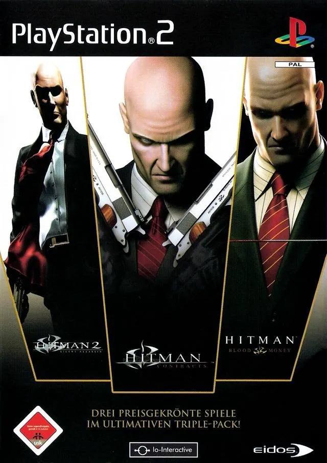 Game | Sony PlayStation PS2 | Hitman: The Triple Hit Pack Physical Video Games Game Sony