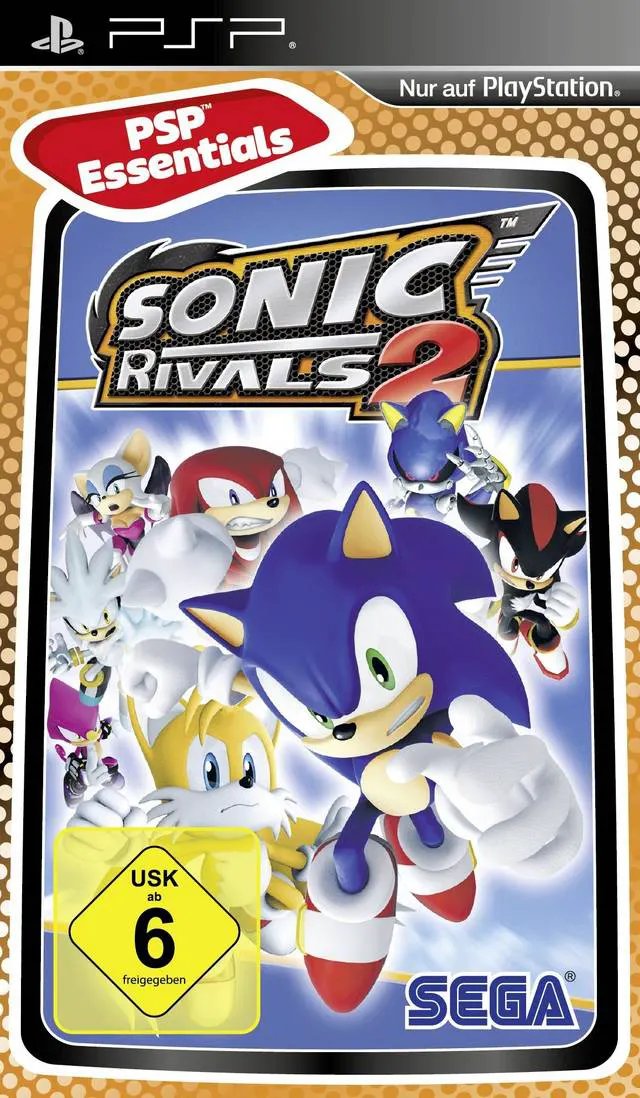 Game | Sony PSP | Sonic Rivals 2 (Essentials) Physical Video Games Game Sony