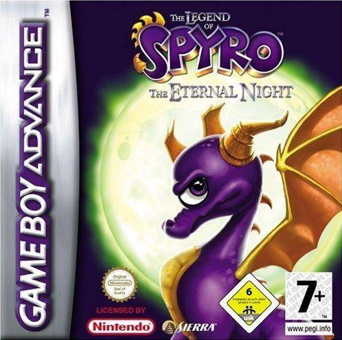 Game | Nintendo Game Boy Advance GBA | Legend Of Spyro The Eternal Night