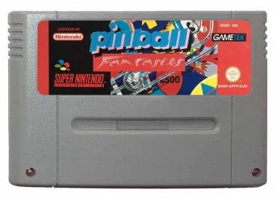 Game | Super Nintendo SNES | Pinball Fantasies Physical Video Games Game Nintendo