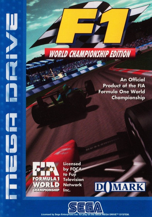 Game | Sega Mega Drive | F1 World Championship Edition