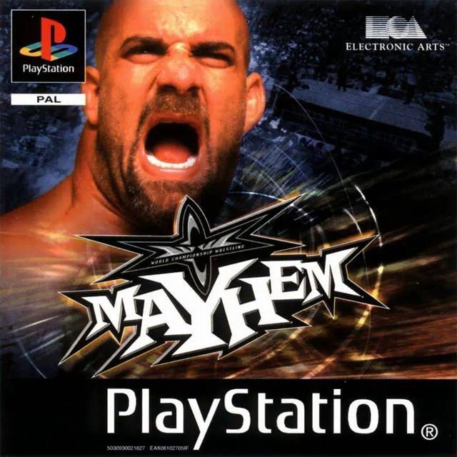 Game | Sony PlayStation PS1 | WCW Mayhem Physical Video Games Game Sony