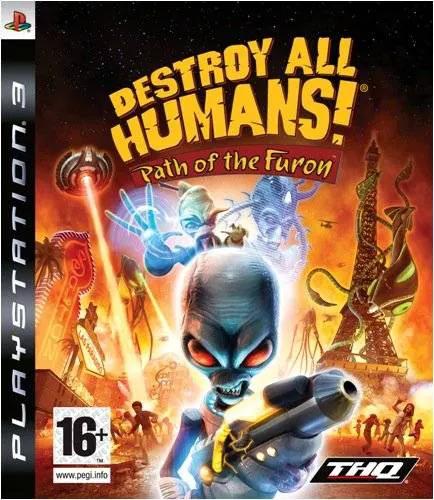 Game | Sony PlayStation PS3 | Destroy All Humans: Path Of The Furon Physical Video Games Game Sony