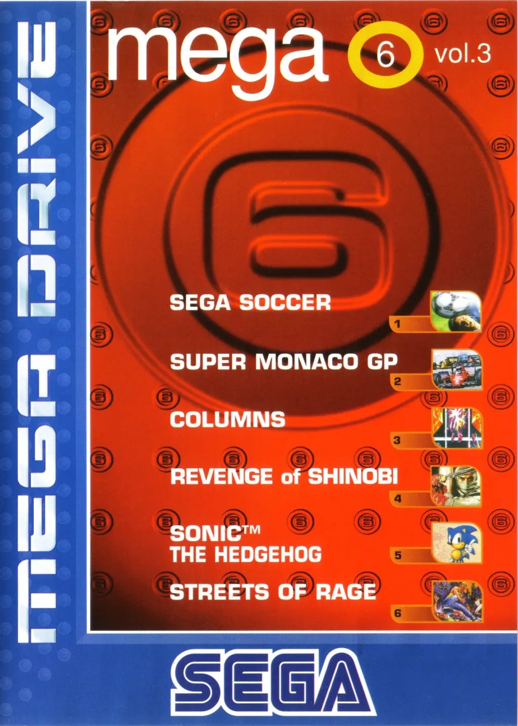 Game | Sega Mega Drive | Mega Games 6 Vol. 3 Physical Video Games Game Sega
