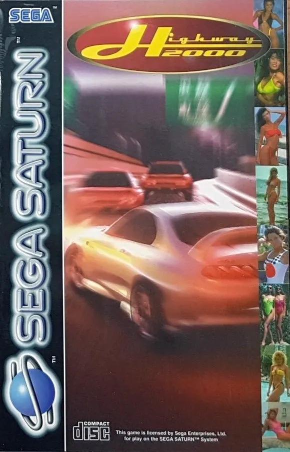 Game | Sega Saturn | Highway 2000 Physical Video Games Game Sega